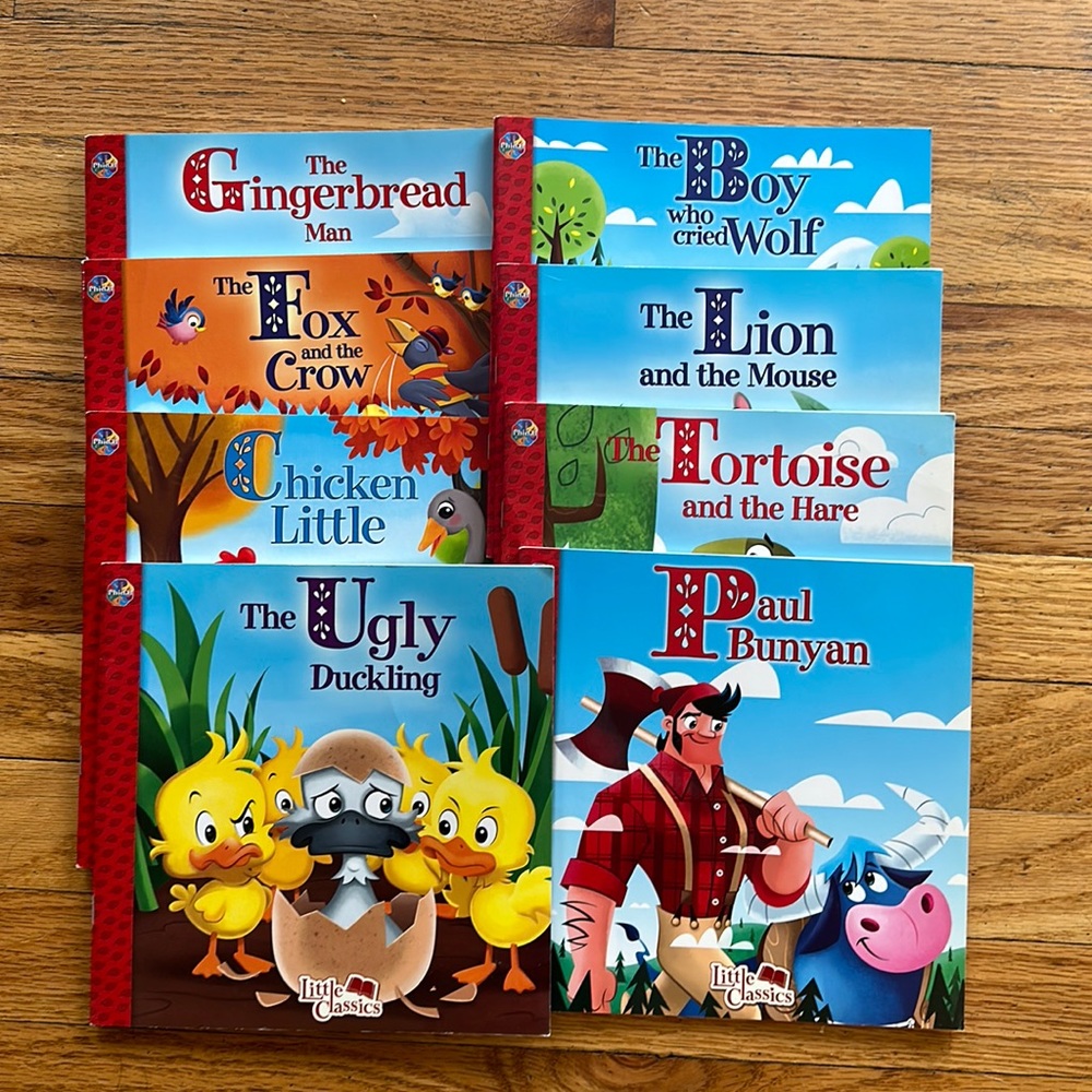 Lot of 8 children’s books.